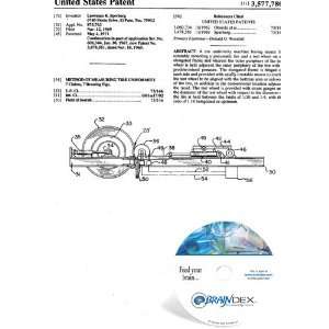   NEW Patent CD for METHOD OF MEASURING TIRE UNIFORMITY 