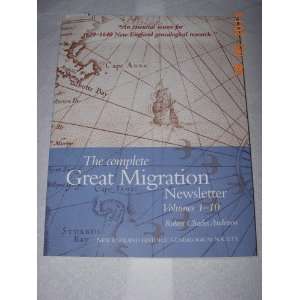  Great Migration Newsletter Volumes 1 Through 10 (1990 2001 