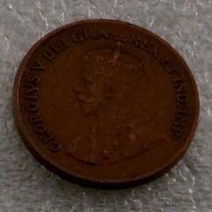1928 Canada Canadian PENNY 1 one CENT small cent COIN  