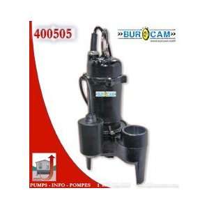   Duty Cast Iron Sewage Pump System (2)   400419T: Patio, Lawn & Garden