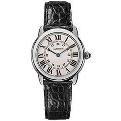 Cartier Ronde Solo Womens Stainless Steel Watch  Overstock