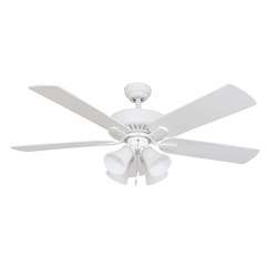 EcoSure Fair Haven 4 light White 52 inch Ceiling Fan  Overstock