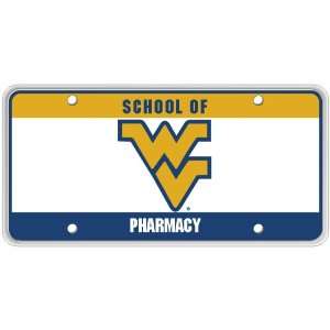 Collegiate Series WVU School Specific School of Pharmacy License Plate