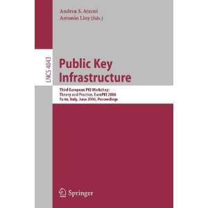  Public Key Infrastructure (9783540825418) Books