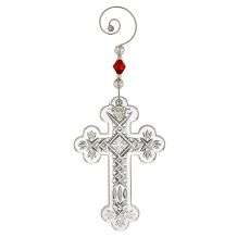 Waterford Crystal Annual Cross Ornament  