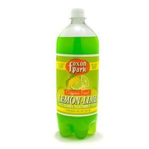 Foxon Park, Lemon Lime Soda, 1 Liter Bottle (Case of 12):  