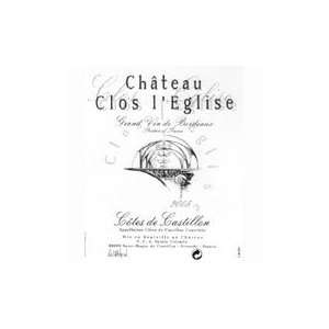  Chateau Clos LEglise Cotes de Castillon (1.5 Liter Magnum 