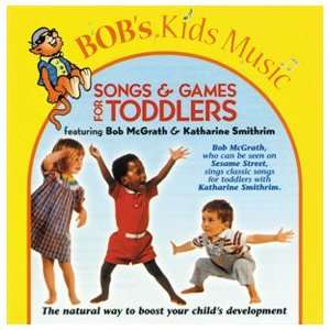  Songs and Games for Toddlers CD by Bob McGrath Music
