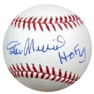 Stan Musial Signed Baseball   HOF 69 PSA DNA #M68259   Autographed 