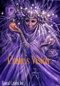 Crones Vision Incense Psychic Forces Wicca, Witch  