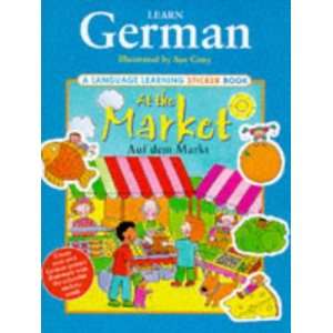  Learn German: At the Market (Language Learning Sticker 