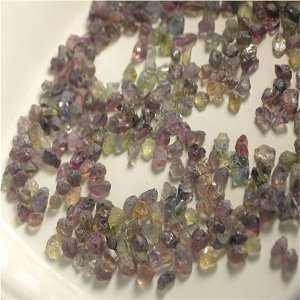  Multicolor Songea Sapphire Gem Stones Facet Rough Gemstone 