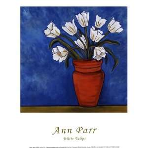  White Tulips by Ann Parr 10x12