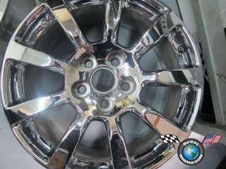 One 08 11 Cadillac CTS Factory 18 Wheel OEM Rim 4627 Chrome 5x120 