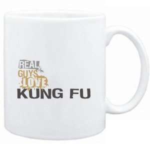  Mug White  Real guys love Kung Fu  Sports Sports 