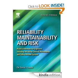 Reliability, Maintainability and Risk David Smith  Kindle 