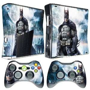   Batman Vinyl Adhesive Decal Skin for Xbox 360 Slim: Video Games