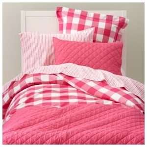   : Kids Bedding: Kids Hot Pink Gingham Cotton Bedding: Home & Kitchen