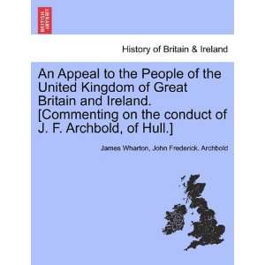 People of the United Kingdom of Great Britain and Ireland. [Commenting 