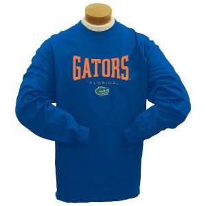  Florida Gators Felt Applique Long Sleeve T Shirt: Sports 
