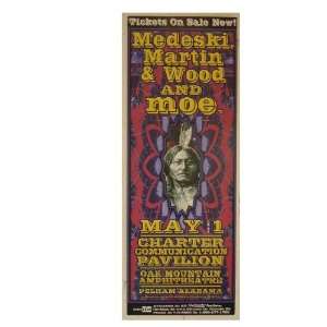  Medeski Martin & Wood Moe Handbill Poster Medeski, And 