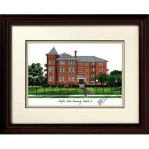  College of William and Mary Alma Mater Framed Lithograph 