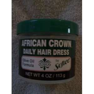  African Crown Daily Hair Dress (Olive Oil Formula) Beauty
