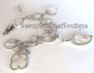 CATALINA MOTHER OF PEARL REMOVEABLE CHARMS BRACELET JEWELS BY PARK 