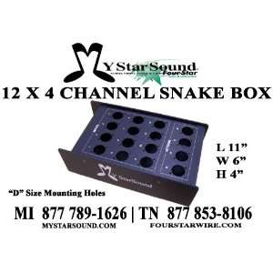  Snake Box 12 X 4 Channels USA Pro Made (Listed by 