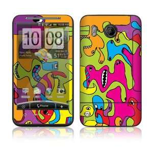  HTC Desire HD Skin Decal Sticker   Color Monsters 