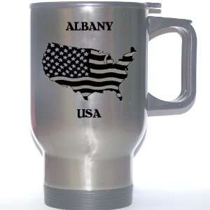  US Flag   Albany, New York (NY) Stainless Steel Mug 