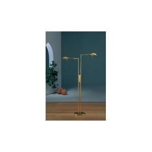   2505 Contemporary Reading Lamp wFoot Dimmer