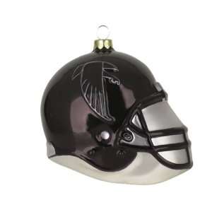   Atlanta Falcons 4 Glass Helmet Christmas Ornaments: Home & Kitchen