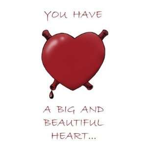  Big Heart and Juicy Brains Cards Health & Personal 