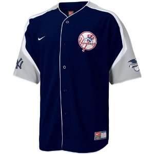  Nike New York Yankees Navy Power Alley Jersey Sports 