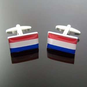  Netherlands National Flag Cufflinks 