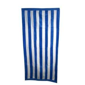  Beach Towel Cabana Stripe   Blue Beauty