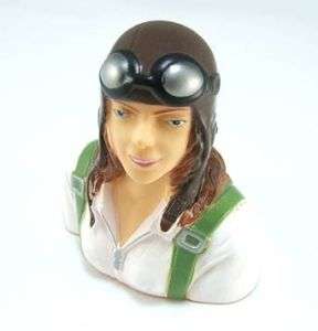 Female Pilot Bust/Figure 1/6 Scale Sport Painted NEW  
