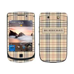   Burberry Vinyl Adhesive Decal Skin for Blackberry Torch: Cell Phones