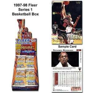 Fleer 1997 98 NBA Series One Unopened Trading Card Box 