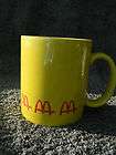   mcdonalds mug coffee cup ceramic porcelain fast food advertising