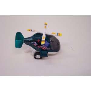  Air Whale Die cast Helicopter Green Color 