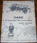 Case Model O Series Field Tillers Tracter Drawn Parts Catalog A466