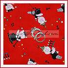 BOOAK Fabric Girl RED B&W Jazz PIG Sing Olivia Drink Bar Beer Party 