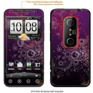   STICKER for HTC EVO 3D case cover evo3D 448: Cell Phones & Accessories