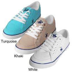 Beverly Hills Polo Womens Tailshot Lace up Sneakers  