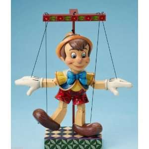   JIM SHORE PINOCCHIO MARIONETTE 70 YEARS OF WISHING ON A STAR FIGURINE