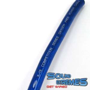 AWG Gauge Blue Tsunami OFC Power Wire Cable Per Ft.  