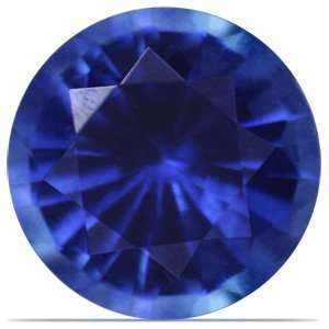  0.74 Carat Loose Sapphire Round Cut Jewelry