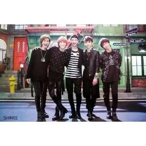 Shinee K Pop Korean Boy Band Dancer Wall Decoration Poster Size 35x23 